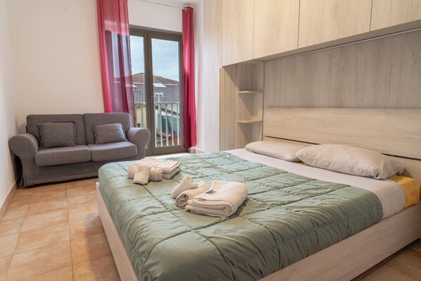 1 soverom, strykejern/-brett, wi-fi og sengetøy