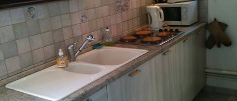 Microwave, oven, stovetop