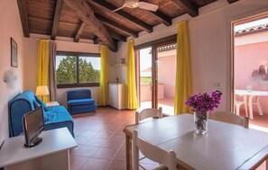 Appartement Confort, vue baie | Coin séjour