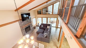 Smart TV, fireplace, offices
