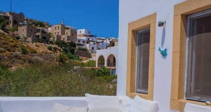 Sea View Patmos 2 Bd Flat with Balcony
