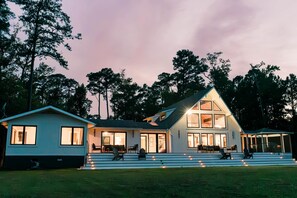 Exterior - Modern Bayfront Escape with Sweeping Water Views (White Stone)