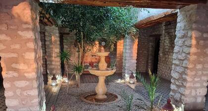 Riad Ahlam villa with swimming pool surrounded by argan trees