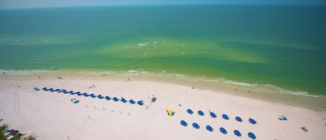 On the beach