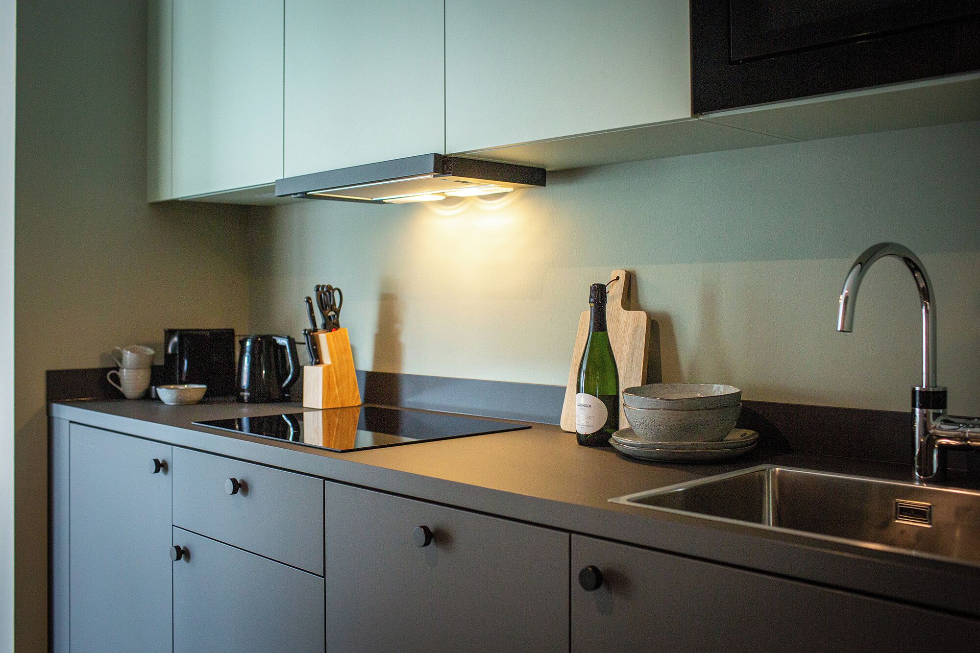 Apartment, Balcony | Private kitchen