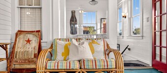 Ebbtide 7BR Historic Beach Cottage Steps from the Ocean by Tybee Cottages
