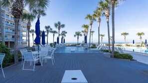 Outdoor dining - Dunes of Panama A308-Tennis/Pickleball-King Bed (Panama City Beach)