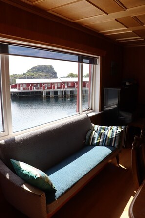 Living area - Gammelbutikken Guesthouse (Vestvagoy)