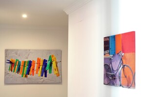 Családi apartman, kilátással a városra | Nappalirész