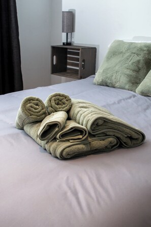 1 habitación, wifi y ropa de cama