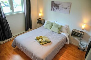 1 habitación, wifi y ropa de cama