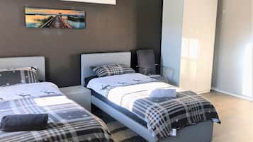 Apartemen | 2 kamar tidur dan setrika/meja setrika