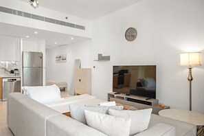 2 slaapkamers, een strijkplank/strijkijzer, wifi, beddengoed