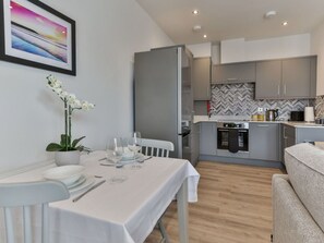Microwave, oven, dishwasher, highchair