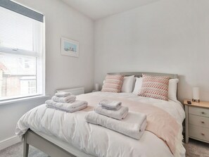 1 makuuhuone, vauvan matkasänky, ilmainen Wi-Fi, vuodevaatteet