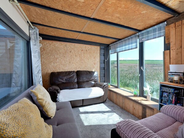 Fernseher, Kamin, DVD-Player