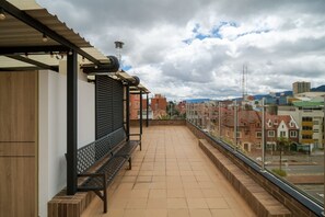 Terrasse sur le toit