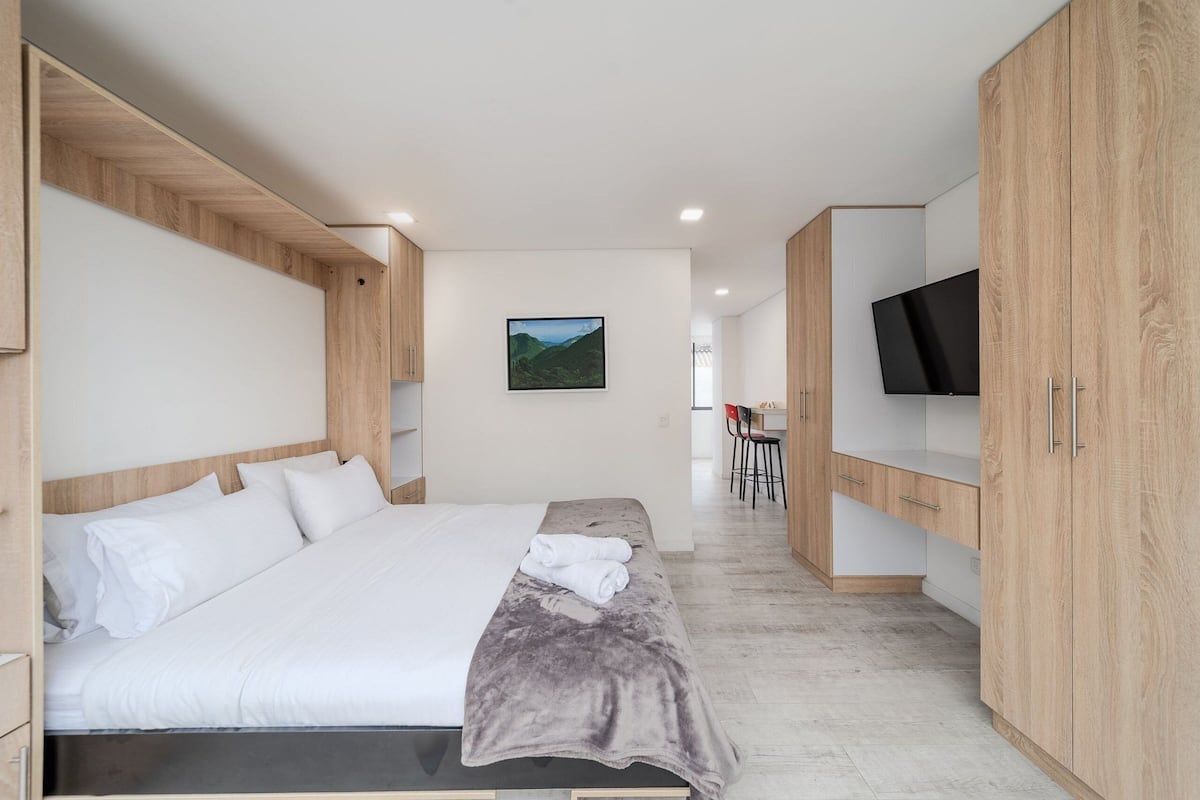 Premium bedding, free WiFi, bed sheets