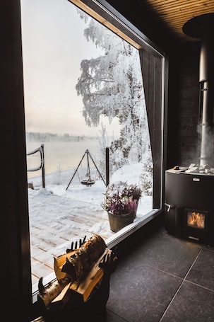 Sauna. Aava Riverside