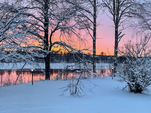 숙박 시설에서 보는 주변 전망