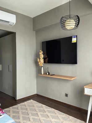 Dortoir Partagé, 1 chambre, accessible aux personnes à mobilité réduite, fumeur | Salle de séjour