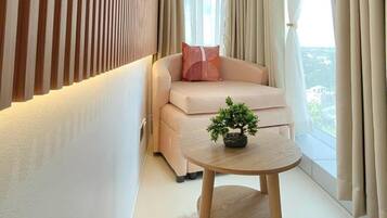 Phòng tập thể, 1 phòng ngủ, phù hợp cho người khuyết tật, hút thuốc | Khu phòng khách