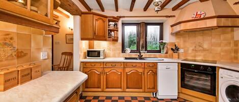 Microwave, oven, dishwasher