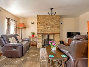 TV, fireplace, DVD player