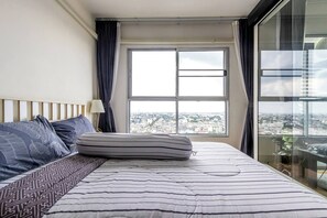 Condo, 1 phòng ngủ, ban công, quang cảnh thành phố | 1 phòng ngủ