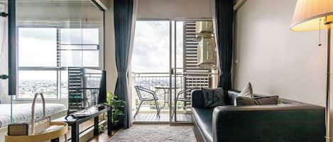 Condo, 1 Bedroom, Balcony, City View | Balcony