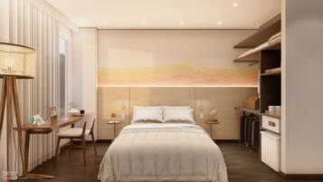 Bàn, khu vực làm việc phù hợp cho laptop