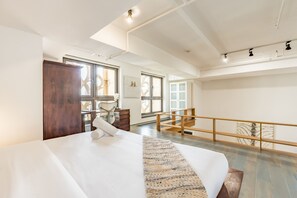1 chambre, coffres-forts dans les chambres, fer et planche à repasser