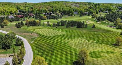 Base of Boyne Mountain, near Avalanche Bay and Mtn Villa pool. Slps 8