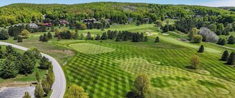 Base of Boyne Mountain, near Avalanche Bay and Mtn Villa pool. Slps 8