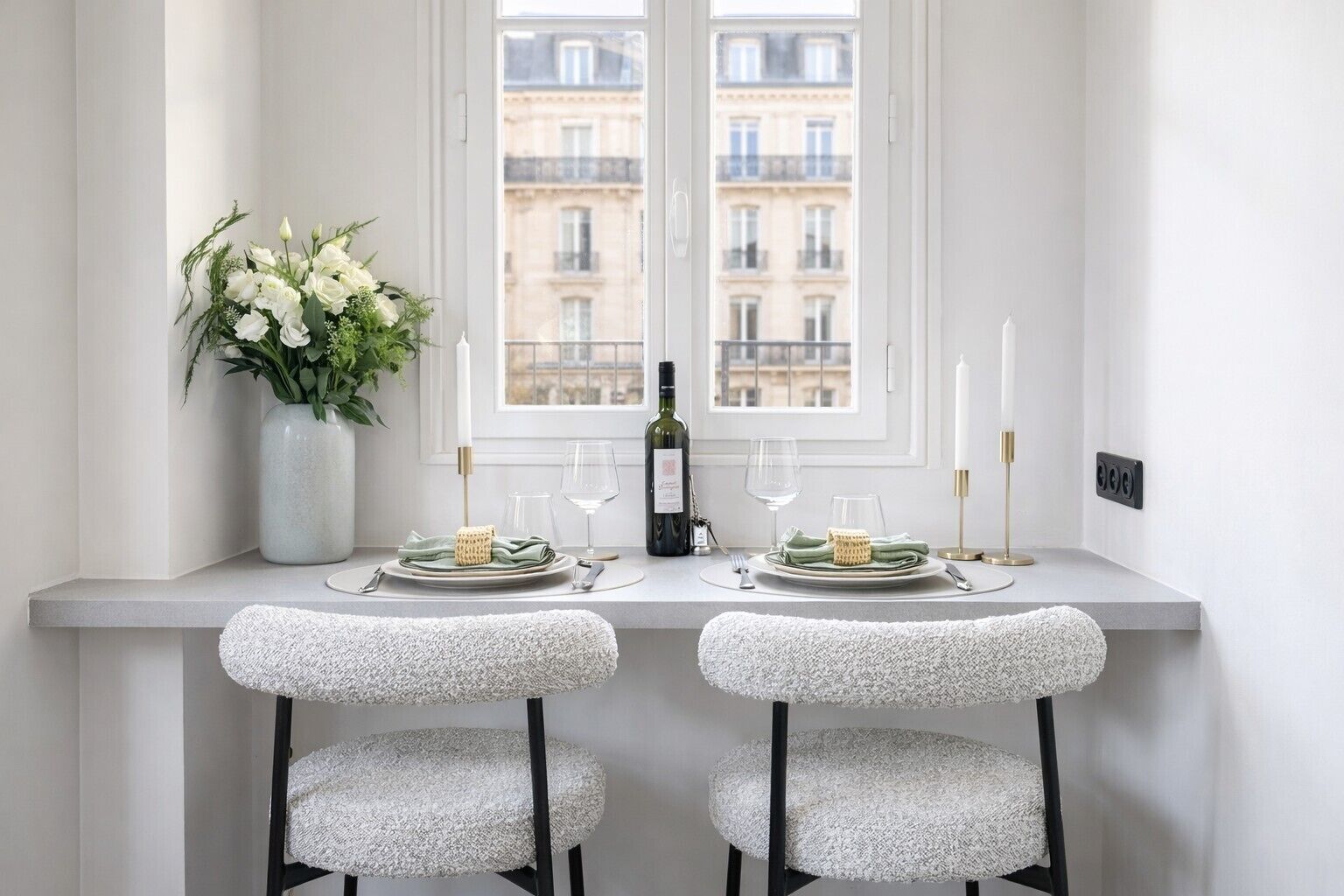 Superior Apartment, Courtyard View | Private kitchen | Espresso maker, electric kettle, toaster, freezer