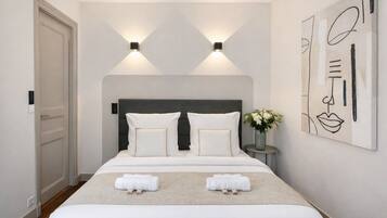 Superior Apartment, Courtyard View | Iron/ironing board, travel cot, free WiFi, bed sheets