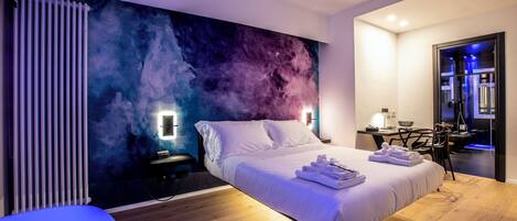 1 makuuhuone, työpöytä, ilmainen Wi-Fi, vuodevaatteet