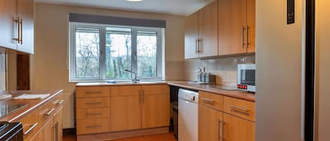 Microwave, oven, dishwasher