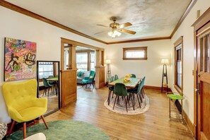 House (6 Bedrooms) | Interior - 1 Mi to Unl: Group Getaway w/ Game Area (Lincoln)