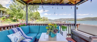 Shared Boat Dock at Clear Lake Couples Retreat