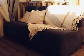 Interior - Large 4/6 pers cocooning mobile home - 4-star campsite (Saint-Augustin)