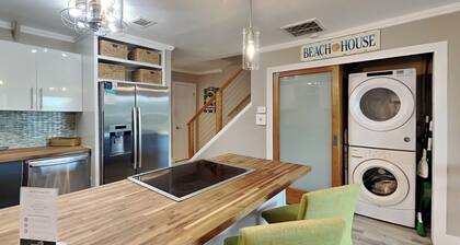 Coconut’s Beach House | 2BD/1.5BA | Steps to Beach, Lake View + Outdoor Shower