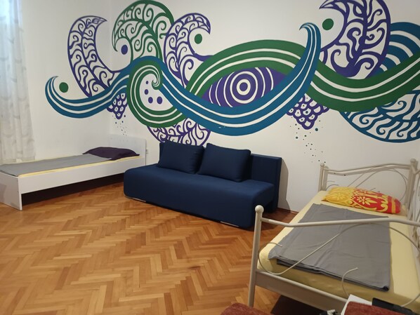 3 soverom, wi-fi og sengetøy