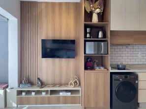 Studio | Blackout curtains, soundproofing, iron/ironing board, free WiFi - Nex One Sena Madureira R (Sao Paulo)