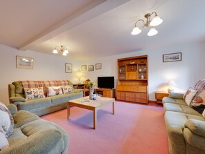 Living area - Wonderful  villa for 8 guests with WIFI and pets allowed (Dartmouth)