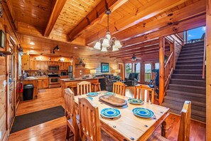 Interior - Group-Friendly Smoky Mountain Cabin | Hot Tub, Game Room & Outdoor Fireplace (Sevierville)