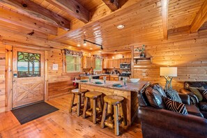 Interior - Group-Friendly Smoky Mountain Cabin | Hot Tub, Game Room & Outdoor Fireplace (Sevierville)
