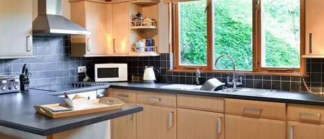 Microwave, oven, dishwasher