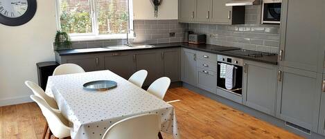 Microwave, oven, dishwasher