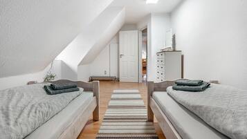 2 Schlafzimmer, WLAN, BettwÀsche